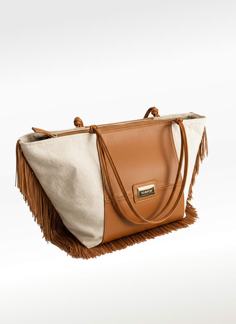 Bolso Soléa camel en piel