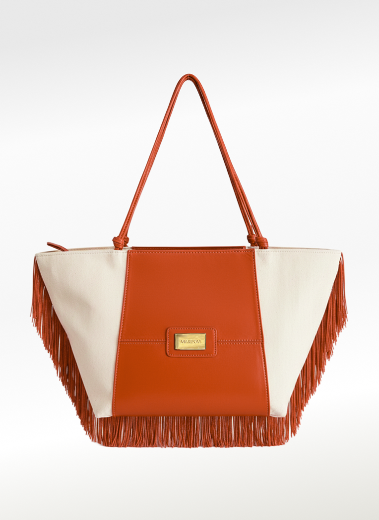 Bolso Soléa Naranja en piel