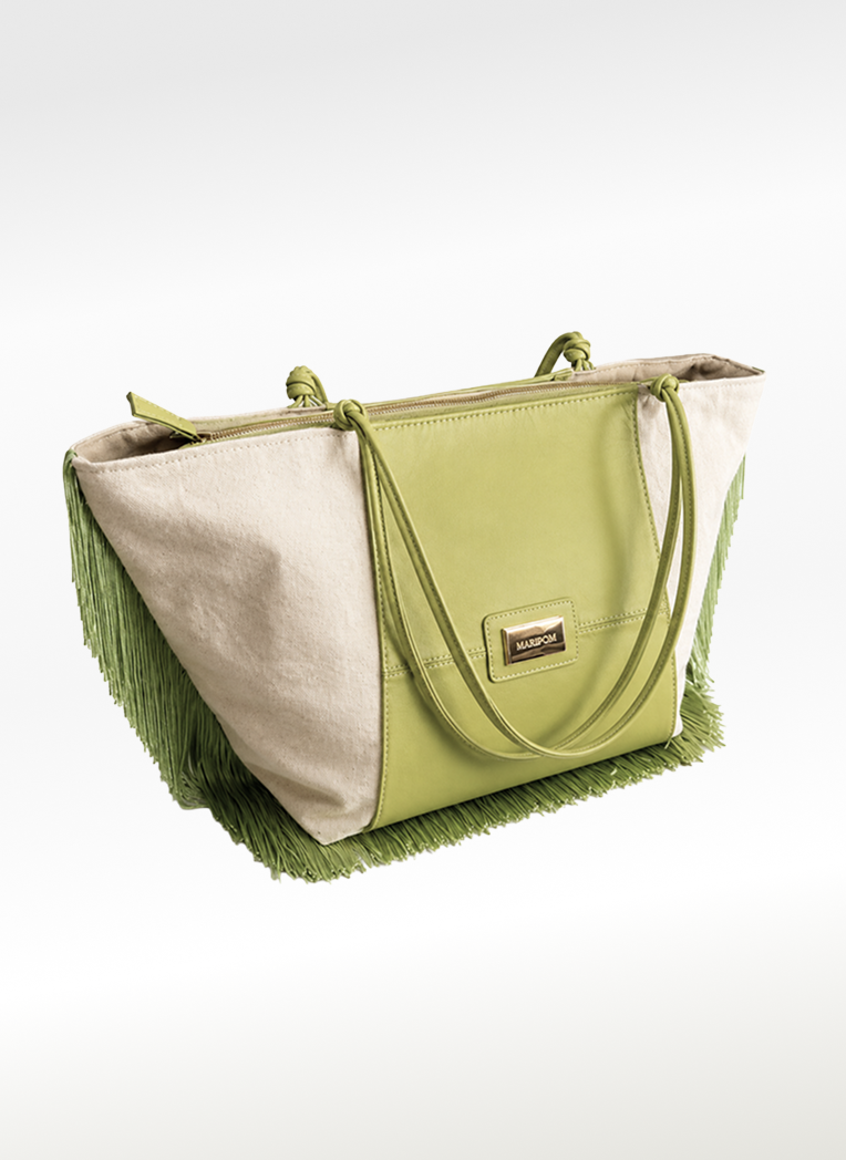 Bolso Soléa Verde claro en piel