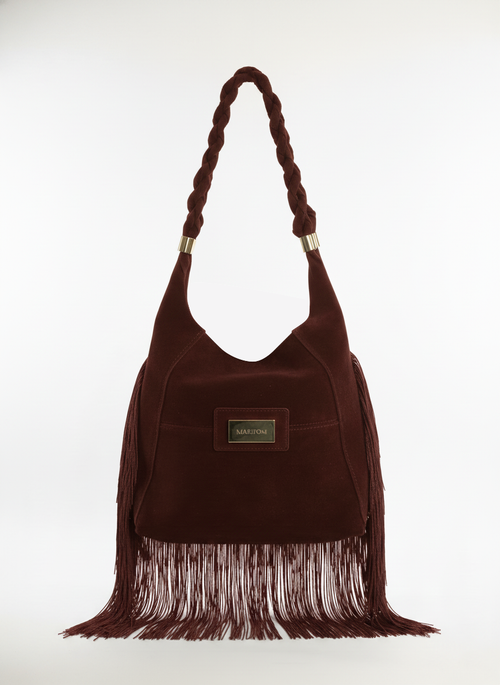 Bolso Andara Marrón en Serraje